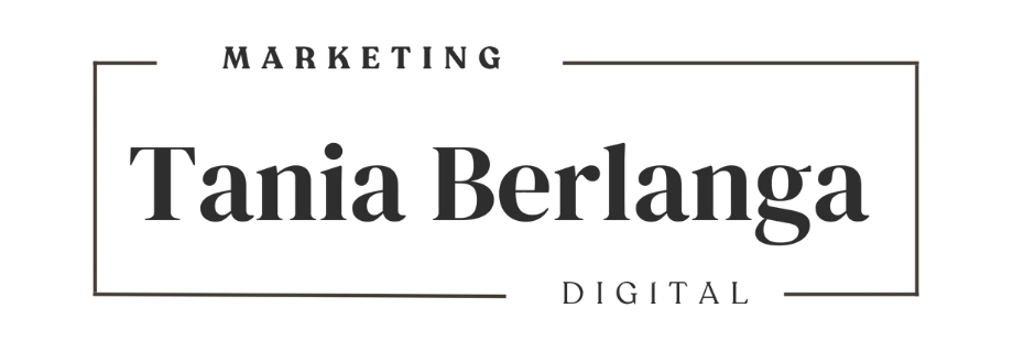 Logo de Tania Berlanga, estratega digital especializada en diseño web para interioristas, fotógrafos y organizadores de eventos